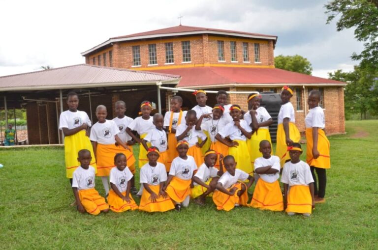 Children of the missionary holy childhood at Kasese Cathedral parish
