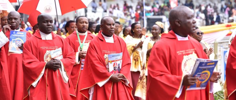 Priests in Kasese Diocese