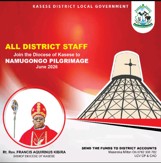 Kasese District Local Government Partners with Diocese of Kasese for Uganda Martyrs Day Celebrations