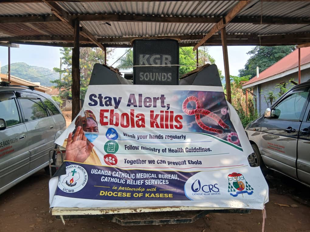 Uganda Catholic Medical Bureau, Catholic Relief Services, and the Diocese of Kasese Launch Ebola Awareness Campaig